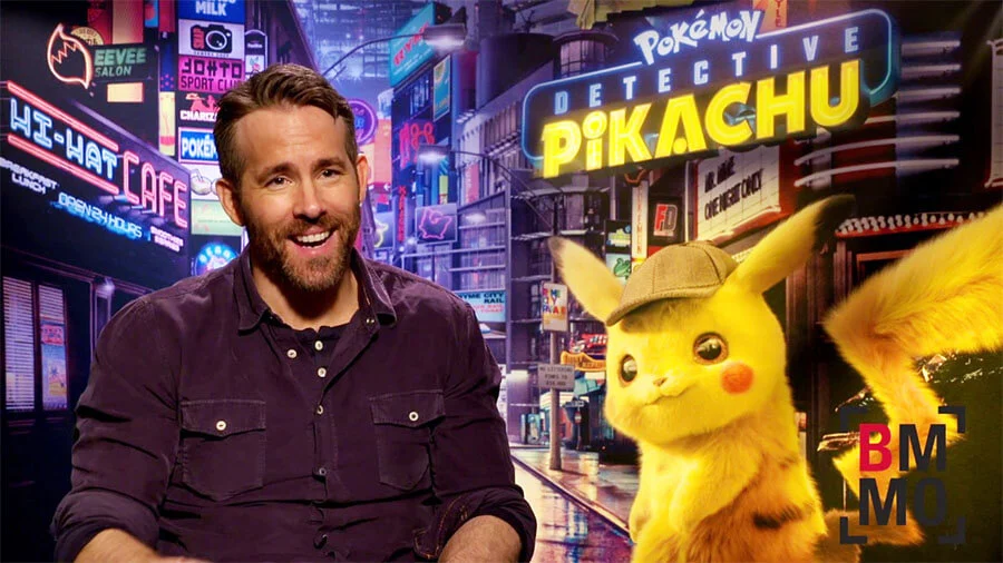 Райан Рейнольдс Pokemon Detective Pikachu фильмінде