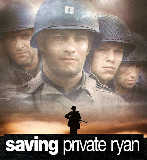 "Saving private Ryan" - "Қатардағы Раянды құтқару" фильмінің постері