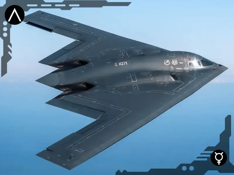 🌐 B-2 Spirit стратегиялық бомбалаушы ұшағы