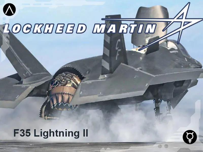 🚀 F-35 Lightning II көпмақсатты жойғыш ұшақ