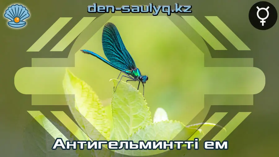 🧬 Антигельминтті емдеулер