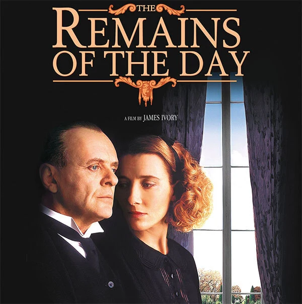 "Күннің қалдықтары" - "Remains of the Day" фильмінің постері