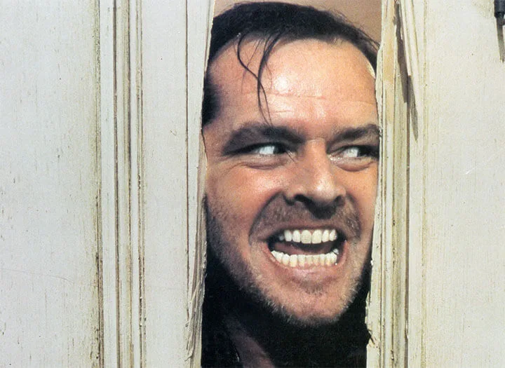 Джэк Николсон "The Shining" (Жарқыраған) - (ауытқыған?..)) фильмінде