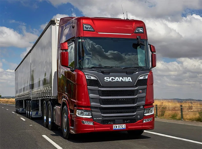 Әлемге әйгілі Scania жүк көліктері