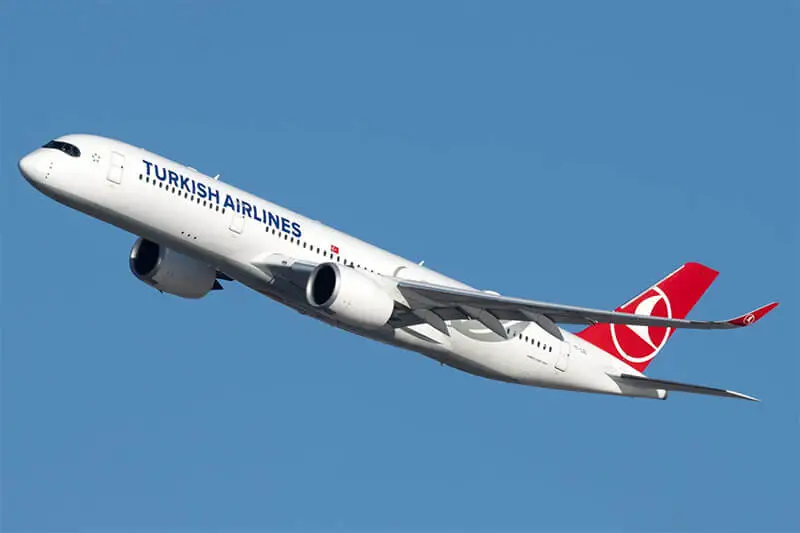 Түрік әуе жолдары - Turkish Airlines ұшағы