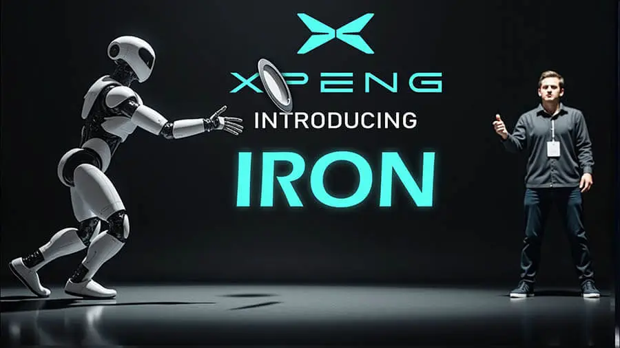 XPeng Iron гуманоидты роботы